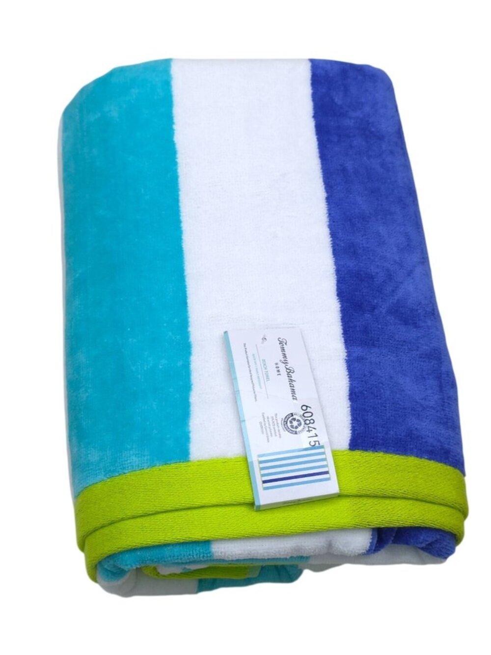Tommy Bahama Home Beach Towel 36" X 72" Striped Quick Dry Highly Absorbent